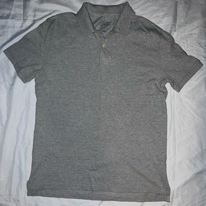 Mens Grey Polo Shirt